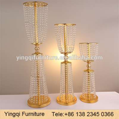 Wedding Table Crystal Flower Stand