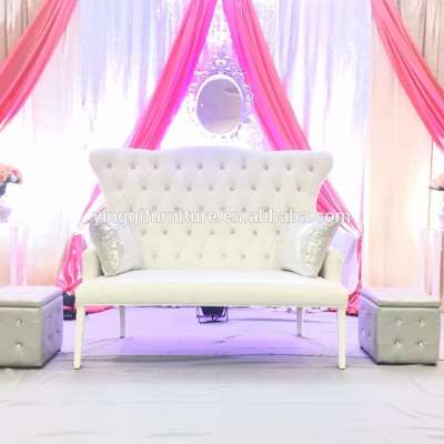 White Wedding Loveseat Sofa for Sale