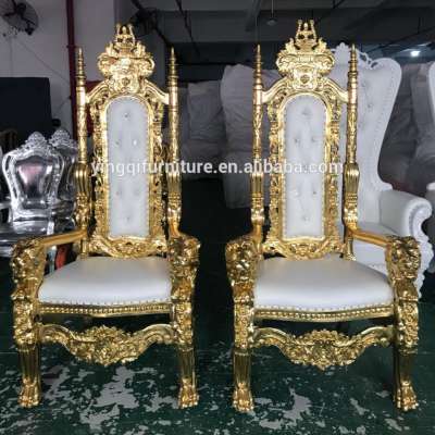 Wedding King and Queen Lion Chairs