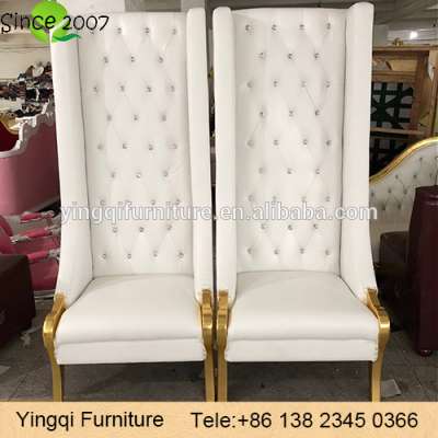 American Wedding High Back King Chairs